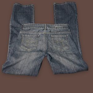 vintage ‘guess’ rhinestones low rise jeans